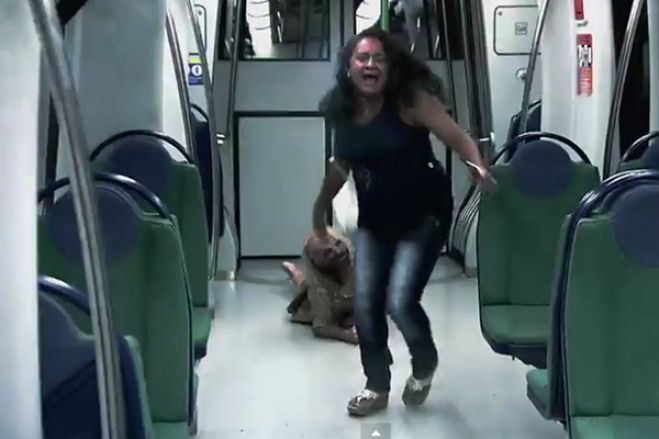 "Pegadinha dos zumbis" do SBT faz sucesso na internet – VIDEO