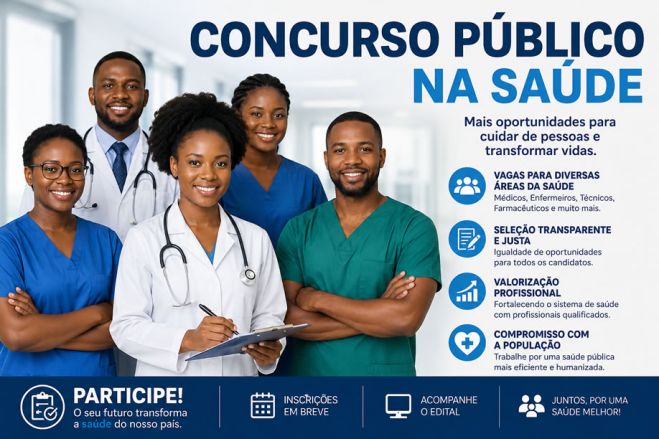 Governo lança concurso público da Saúde com seis mil vagas a 13 de julho