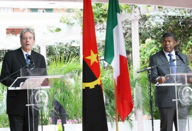 Primeiro-ministro Italiano 'apadrinha' em Luanda negócio entre ENI e Sonangol