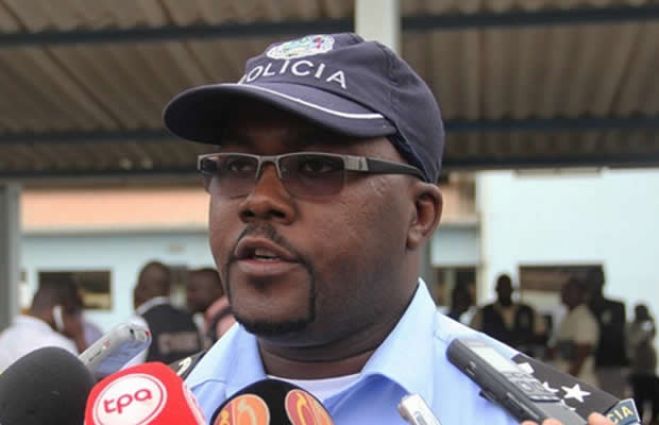 Foto: Mateus Rodrigues, porta-voz do comando provincial de Luanda da Polícia Nacional