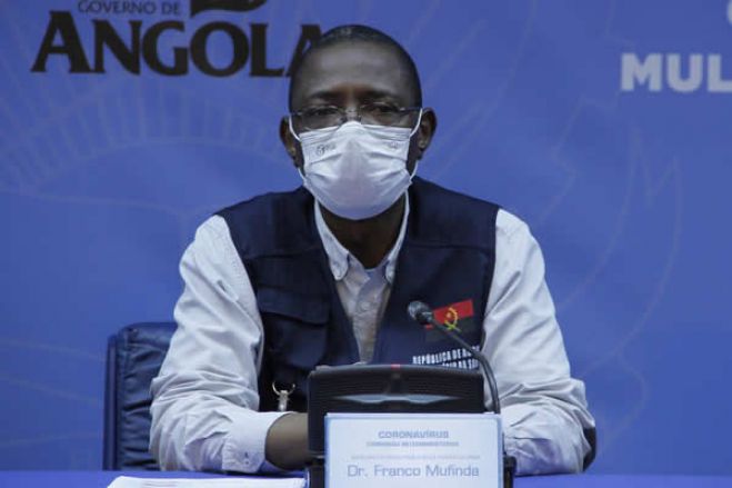 Covid-19: Angola regista mais um óbito e quatros casos positivos