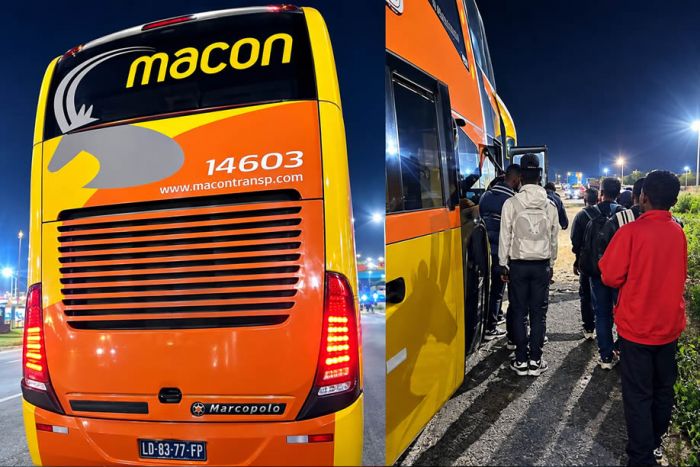 Passageiros da MACON atacados com catanas durante assalto a autocarro em Luanda