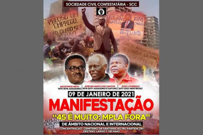 Jovens marcham no sábado para “exigir alternância no poder”