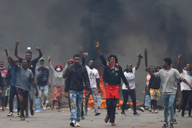 Caos no centro de Maputo após atropelamento de manifestante