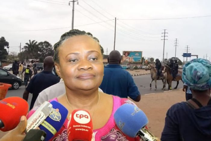 Manifestação: Governadora repudia desacatos em Luanda