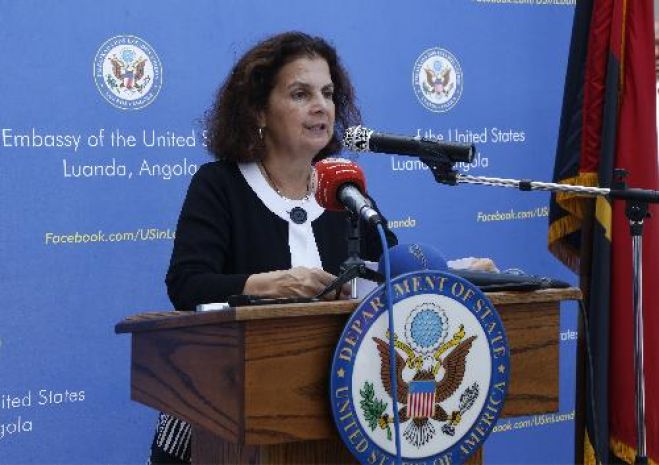 A embaixadora americana Nina Maria Fite