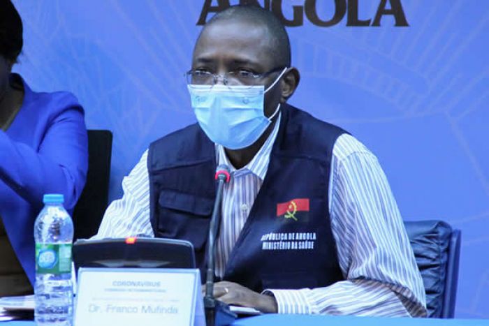 Covid-19: Angola regista mais 49 casos positivos e total de infectados chega a 687