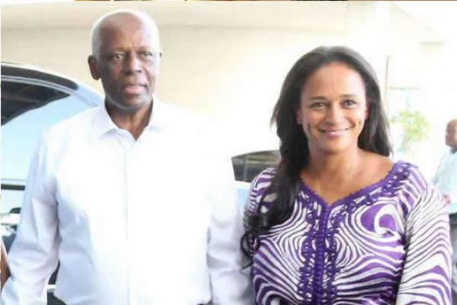 JES presta condolências a Isabel dos Santos, no Dubai