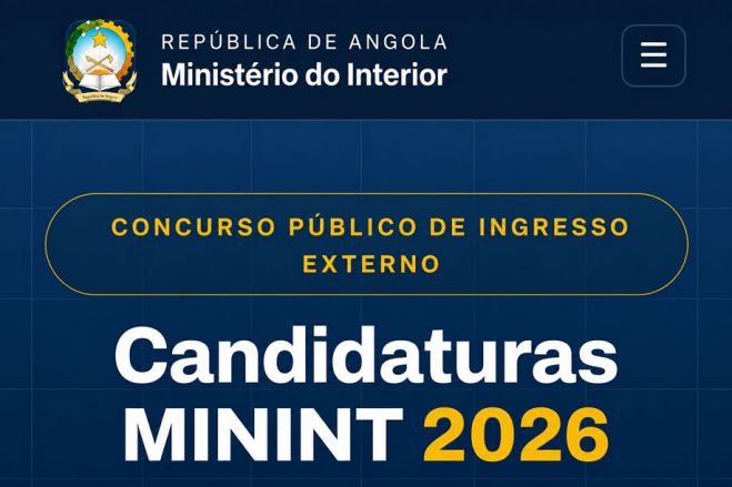 Concurso do Ministério do Interior ultrapassa 10 mil candidaturas em menos de 24 horas