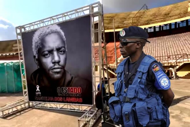 Polícia de Luanda mobiliza 800 agentes para o funeral de músico "Nagrelha"